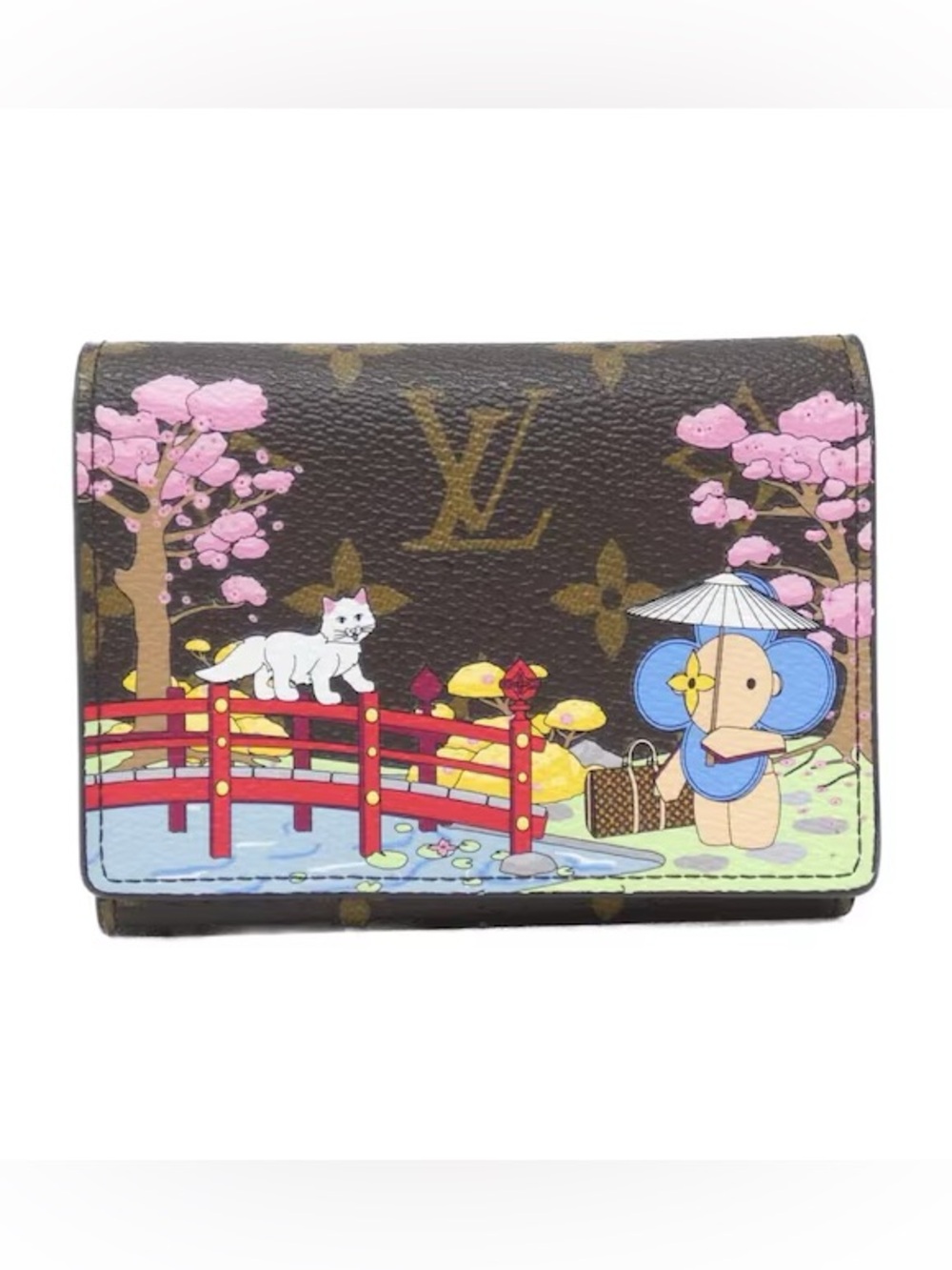 Louis Vuitton Vivienne Holiday Japan Animation Victorine Wallet M80873 Limited